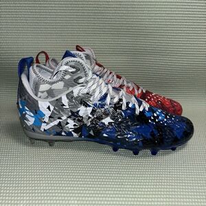 Under Armour UA Spotlight Clone MC LE USA Football Cleats Men Sz 11.5 3026335100